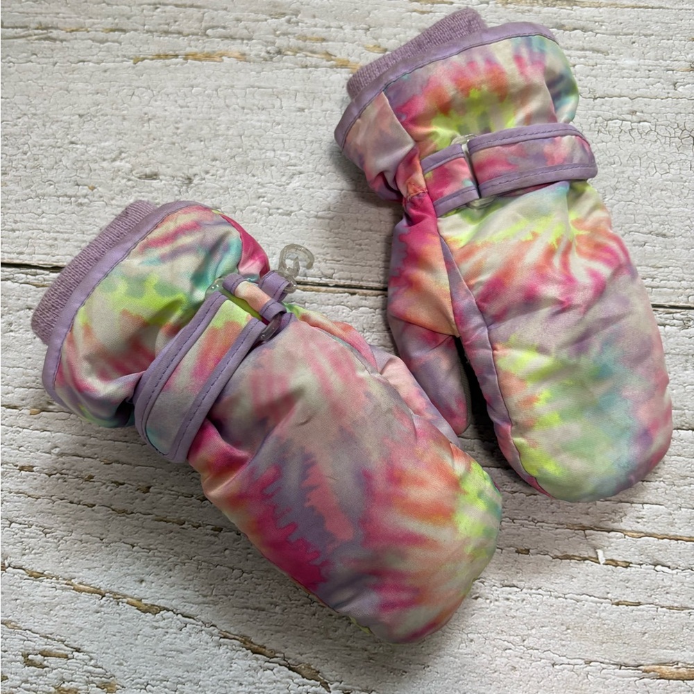 5/$25 The Children's Place Waterproof Tie-Dye Mittens